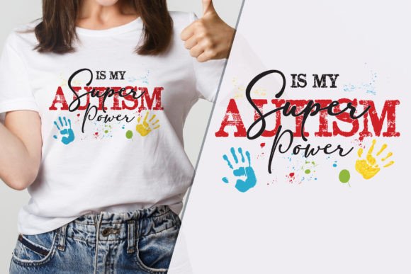 Autism Superpower Chic Tee Design SVG Review