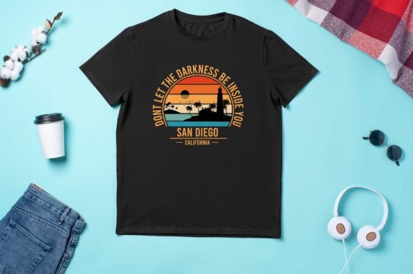 Review: San-diego-california-retro-vintage-lands Embroidery Design
