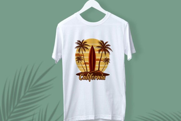 Reviewing California Surfing Beach Retro Vintage