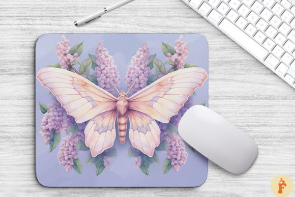 Reviewing the Watercolor Mystical Moth Mouse Pad