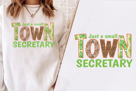 Small Town Secretary Chic Tee Design Review