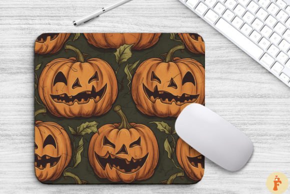 Vintage Halloween Pumpkin Mouse Pad Review