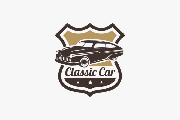 Vintage Retro Classic Car Logo Review