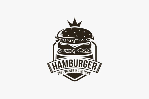 Vintage Retro Hamburger Logo Review